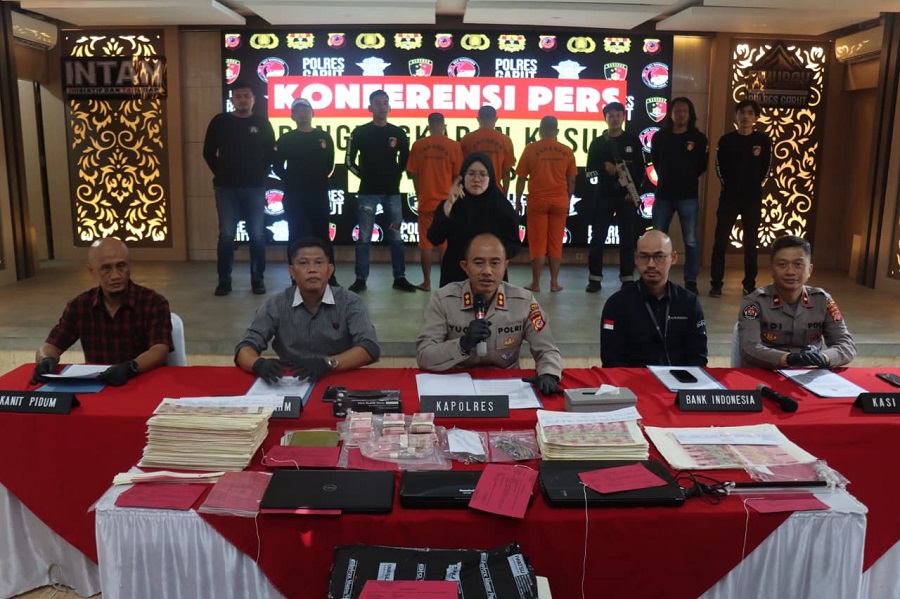 Polres Garut Bongkar Sindikat Pembuat Uang Palsu Lintas Provinsi